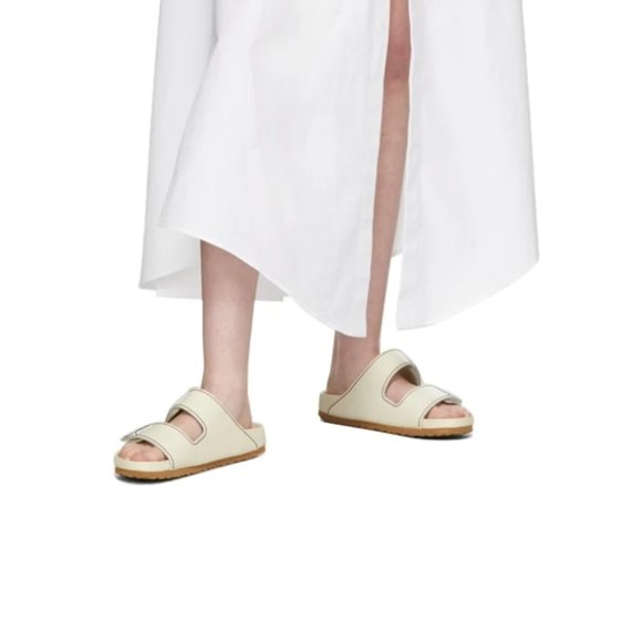 PROENZA SCHOULER Off-White Birkenstock Edition Arizona Slides - Picture 5 of 10